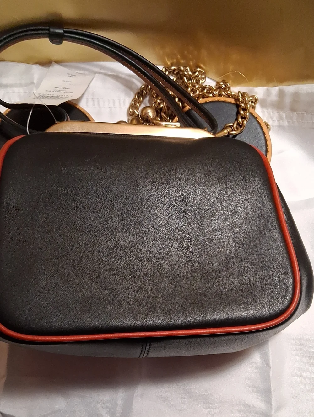 Coach x Disney x Keith Haring Mickey Mouse Kisslock Bag